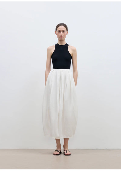 "Peninsula Art" Styling Flower Bud Skirt High Waist Skirt for Women