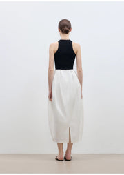 "Peninsula Art" Styling Flower Bud Skirt High Waist Skirt for Women