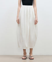 "Peninsula Art" Styling Flower Bud Skirt High Waist Skirt for Women