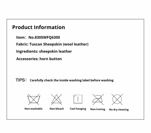 Fireladyfur Women's Reversible Standing Collar Tuscan Sheepskin Coat“Beethoven's Night” - Starlit Wardrobe fur coat