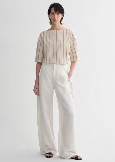 High - intelligence, relaxed, simple, high - quality, long - staple cotton, short - sleeved shirt for women - Starlit Wardrobe top