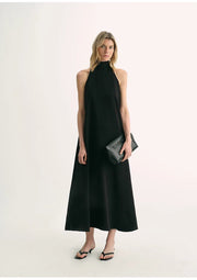 Luxury Mulberry Silk Sleeveless High Collar A - Line Top for Women - Starlit Wardrobe Vest