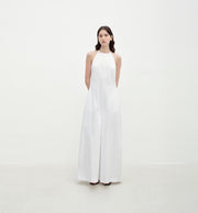Piano Music Halterneck Waist - Cinching Cocoon Dress - Starlit Wardrobe Dresses