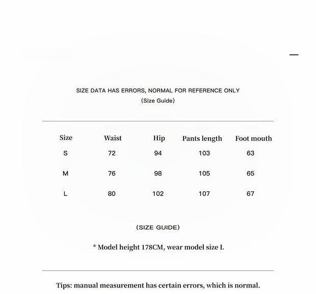 "Workplace Ladies" Fashionable drapey single pleat skinny wide - leg mid - low waist casual pants for women - Starlit Wardrobe pants